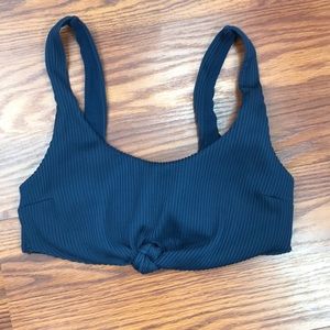 EUC Hollister Navy Blue Swim Top